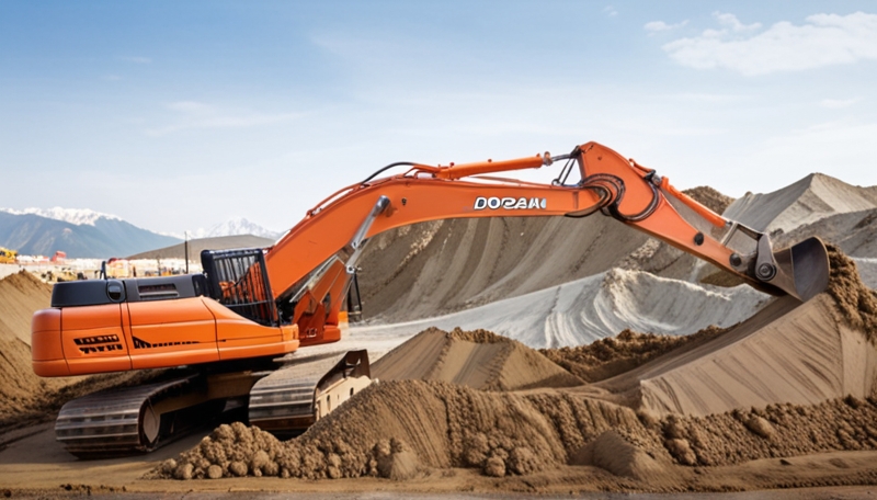 тяжёлый экскаватор Doosan